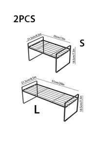 One-Piece Storage Rack, Under-Counter Sink And Dish Rack, Suitable For Kitchen And Bathroom Countertops And Cabinets, Home Organizers And Storage, Home Accessories, Storage, Kitchen, Kitchen Organizers, Kitchen Utensils, Room Decor, Home Furnishings. - Multicolor - View 10