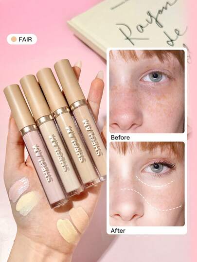 SHEGLAM Like Magic Anti-Cernes Hydratant-Fair Marque Beauté Visage Maquillage CosméTique Pour Femmes Filles Parfait Pour Hiver Printemps IdéAl Pour Y2K ÉLéGant Mode Adapté Pour Anniversaire Saint-Valentin Cadeau FêTe PrêT Meilleure Couleur