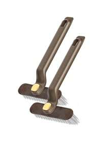 1/2pcs Household Multifunctional No Dead Angle Gap Brush Bathroom Toilet Floor Brush Kitchen Rotating Cleaning Brush - Multicolor - View 12