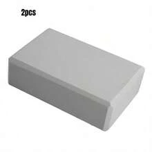 2 khối tập yoga, khối yoga mềm chống trơn trượt dùng cho yoga, pilates, thiền. - màu đen - Xem 13