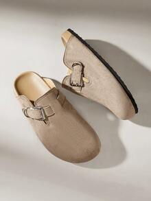 Solecia Women's Casual Versatile Flat Sandals - Brown - View 1