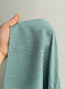 Slaydiva Spring/Summer Vacation, Beachfront, Elegant, Romantic, Sexy, Party, Date, Birthday Party, Wedding Season, Suitable For Yacht Trips, V-Neck, Slim Waist, Ruffled Fabric, Women's Loose Jumpsuit - A - Green - View 8