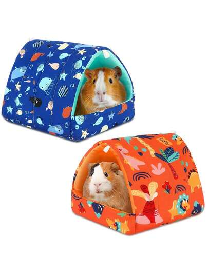 1pc Random Color & Style Delivery, Warm Squirrel/Rabbit/Parrot/Hedgehog/Hamster Nest, Winter Insulation
