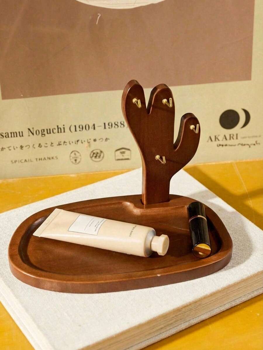 Cirelle 玄关托盘兼桌面收纳盒 - 钥匙首饰碟，可放置手表、戒指、眼镜 | 家居装饰收纳托盘 - 彩色 - 查看 1