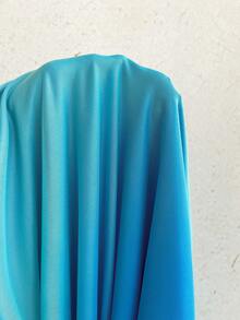 Soleia Blue Girly Summer Dresses For Women Holiday Vacation Holiday,Halter Backless Bow Tie Metal Decor Ruffle Tropical Boho Beach Wedding Guest Outfits - Multicolor - View 7