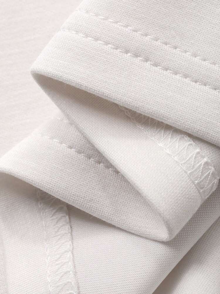 Tween Boy Striped Patchwork Polo Collar Casual Short Sleeve T-Shirt Summer