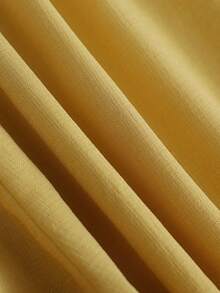 Franclia Women's New Casual Cinched Waist Tapered Leg Pants, Suitable For Spring/Summer Daily Wear And Commuting - Yellow - View 3