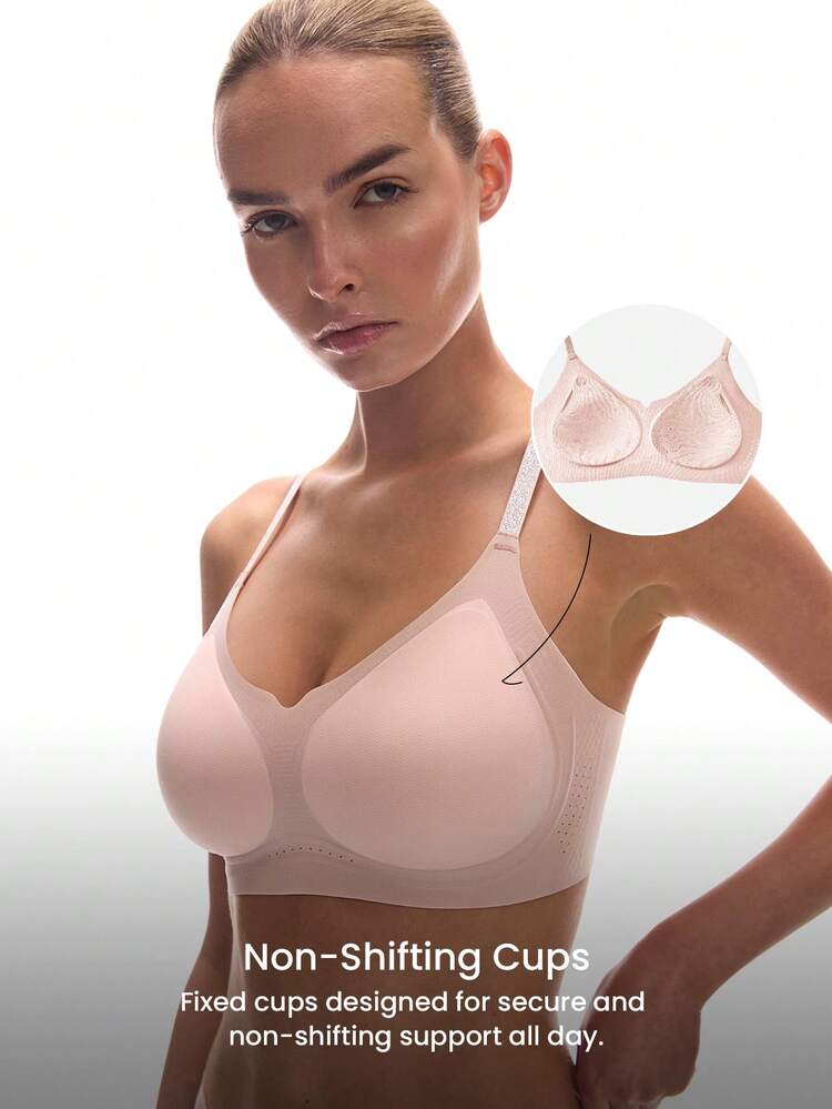 Dream Curve Air Wireless Breathable Plunge Bra