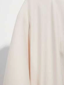 Aveloria Modichic Quần tây công sở màu mơ xếp ly tối giản mới, thiết kế xếp ly tạo vẻ ngoài cổ điển nhiều lớp, phù hợp cho nơi làm việc, đi lại hàng ngày và các cuộc họp kinh doanh. - Màu be - Xem 6