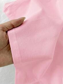 Tseoso Bộ 2 áo lót tay ngắn cổ tròn đơn giản, phong cách thường ngày, thích hợp cho mùa xuân/hè. - Nhiều màu - Xem 5