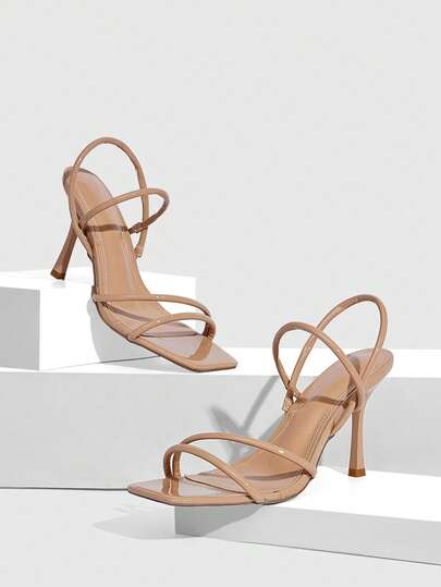 CUCCOO SZL Zapatos de mujer, sandalias de tacón alto blancas, zapatos de boda para verano, tacones para graduación, tacones para baile de graduación, zapatos de vacaciones, zapatos elegantes básicos de verano, zapatos casuales de negocios, zapatos elegantes de primavera, zapatos para vacaciones de primavera, zapatos para Pascua, zapatos para Navidad