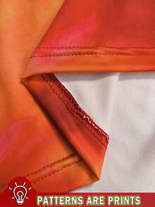 Rovax Camizolă sexy cu tiv asimetric și imprimeu floral + fustă mini cu imprimeu floral, set sexy pentru femei pentru vacanță la plajă, set două piese fără bretele, set roz două piese, set două piese cu imprimeu floral, set două piese cu fustă creion, set două piese cu imprimeu floral. - Multicolor - Vizualizare 6