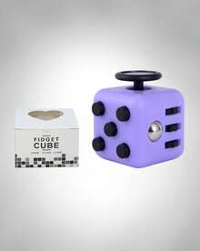POKOJA LAND 1个六面减压玩具解压骰子指尖魔方减压玩具 - 彩色 - 查看 22