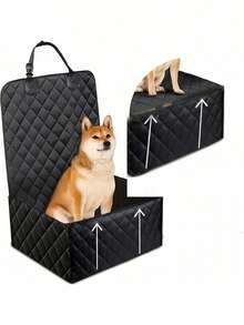 Easy-To-Clean Pet Car Seat Cover, Washable, Suitable For Dog Car Seat, Ensures Pet Travel. Adjustable Straps, Fits Most Vehicles, RVs And Outdoor Travel. An Ideal Gift For Pet Owners. Car Seat Cover, Essential Car Accessory For Pet Travel. - Multicolor - View 6