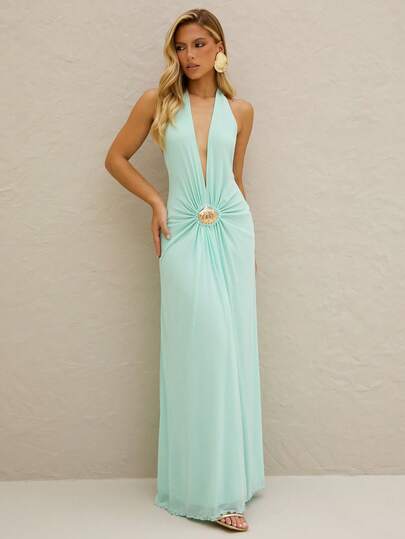 BiaLiraa Women Solid Color Halter Pleated Sexy Backless Dress Summer Summer Outfits Summer Clothes Beach Outfits For Woman  Beach Vacation Vacation Outfits Woman Boho  Tropical Vacation Woman Clothe  Tropical Vacation Woman Clothe Backless Mesh Lake Blue Deep V Mesh Long Dress With Metal Shell Decoration For Slimming Effect Backless Metal Shell Decoration At Waist Deep V,Summer Dresses For Women,Party Dress Summer Summer Dress  Summer Dresses For Women 
Summer Outfits   Summer Clothes   Summer Outfits For Women Summer Holiday Outfits 
Floral Dress Floral Dresses For Women