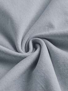 Manfinity Joysei 标准尺码男士灰色和藏蓝色袖口海星印花T恤 - 彩色 - 查看 4