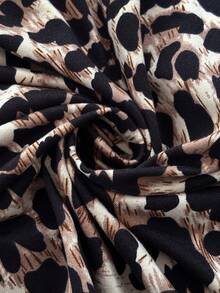 Firerie 女士优雅浪漫波西米亚印花交叉露背吊带背心，适合夏威夷海滩度假和约会 - 彩色 - 查看 8