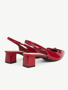 CUCCOO CHICEST 女士高跟凉鞋 - 紅色 - 查看 4