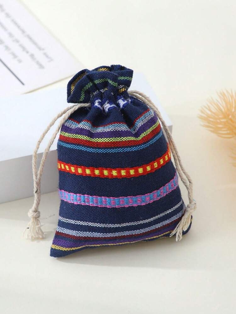 Bộ 6/12/15 túi quà mini có dây rút kiểu lễ hội Mexico, túi vải lanh kiểu Ai Cập, họa tiết rực rỡ, đồ dùng tiệc tùng, lý tưởng cho các lễ hội theo chủ đề Mexico/tiệc ngoài trời, dùng để đựng kẹo, cũng thích hợp để đựng trang sức/tiền xu và trang trí ngày lễ. - Nhiều màu - Xem 9