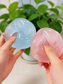 POKOJA LAND 2 quả bóng bóp giảm căng thẳng bằng dầu dừa màu xanh dương, có thể nặn và đàn hồi chậm, đường kính 6cm, thích hợp làm quà tặng ngày lễ, quà tặng vui nhộn và dễ thương, quà sinh nhật, quà Phục sinh, quà Halloween, quà Giáng sinh, quà tặng nhỏ trong các bữa tiệc. - Nhiều màu - Xem 2