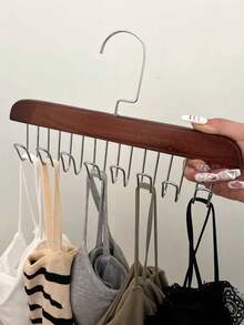1/2pcs Multi-Functional Detachable Hanger, Bra & Camisole Storage Rack, Seamless Drying Rack,Spring,Minimalist,Summer Tops - Multicolor - View 3