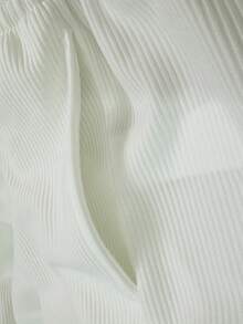 Airaco Casual Ribbed Texture Embroidered Men's Athletic Shorts - White - View 7