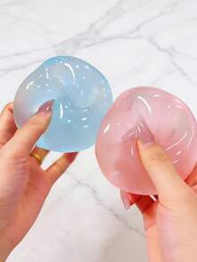 POKOJA LAND 2 quả bóng bóp giảm căng thẳng bằng dầu dừa màu xanh dương, có thể nặn và đàn hồi chậm, đường kính 6cm, thích hợp làm quà tặng ngày lễ, quà tặng vui nhộn và dễ thương, quà sinh nhật, quà Phục sinh, quà Halloween, quà Giáng sinh, quà tặng nhỏ trong các bữa tiệc. - Nhiều màu - Xem 8