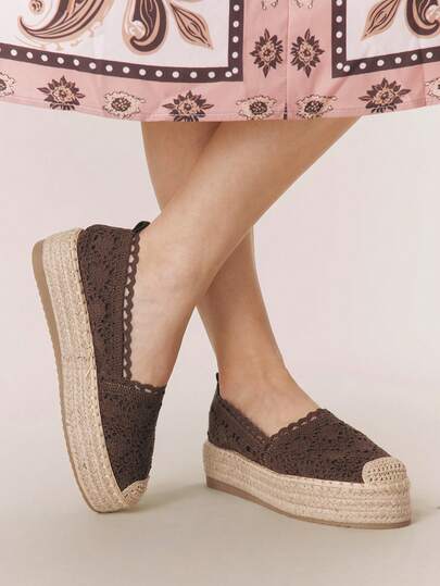 Giày sandal đế xuồng dệt dây Styleloop dành cho nữ, phong cách Bohemian, kiểu dáng cổ điển, thích hợp cho các lễ hội âm nhạc miền Tây nước Mỹ, tiệc tùng hoặc Giáng sinh.