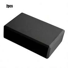 2 khối tập yoga, khối yoga mềm chống trơn trượt dùng cho yoga, pilates, thiền. - màu đen - Xem 11