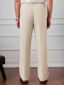 Core Aspect 男士休闲卡其裤，热销新款，适合所有季节和日常穿着，休闲长裤，非常适合外出、居家穿着，也是送给男友/丈夫的好礼物 - 卡其色 - 查看 2