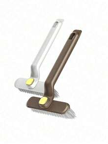 1/2pcs Household Multifunctional No Dead Angle Gap Brush Bathroom Toilet Floor Brush Kitchen Rotating Cleaning Brush - Multicolor - View 17