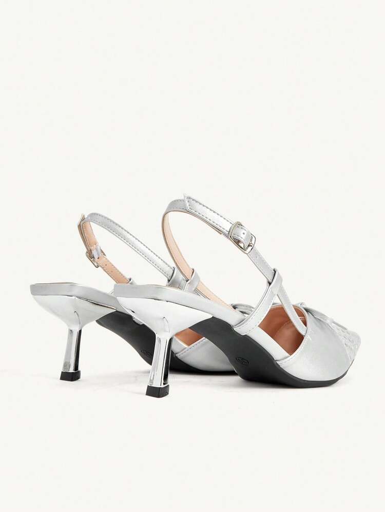 CUCCOO CHICEST Women's Fashionable Elegant Commuting Pumps With Bow Decor Wedding Shoes Summer Shoes Bride Shoes
