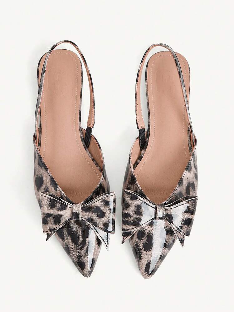 CUCCOO CHICEST Women's Fashion Bow Commuter Office Elegant Wear Pointed Flat Shoes Wedding Shoes Summer Shoes Bride Shoes