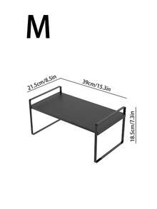 One-Piece Storage Rack, Under-Counter Sink And Dish Rack, Suitable For Kitchen And Bathroom Countertops And Cabinets, Home Organizers And Storage, Home Accessories, Storage, Kitchen, Kitchen Organizers, Kitchen Utensils, Room Decor, Home Furnishings. - Multicolor - View 8