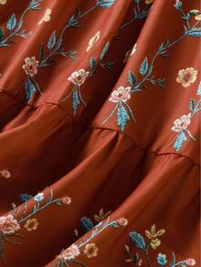 EMERY ROSE Women's Casual Floral Print Skirt - Multicolor - View 3