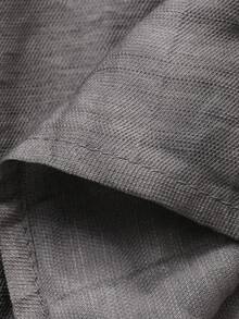 DAZY 少女度假休闲吊带背心和阔腿裤套装 - 灰色 - 查看 7