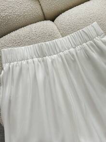 EMERY ROSE 2件套女士吊带金属扣露背优雅性感褶皱腰身夏季套装 - 彩色 - 查看 6