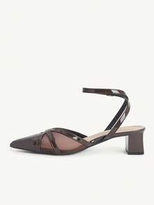CUCCOO CHICEST Women Heeled Sandals - Coffee Brown - View 5