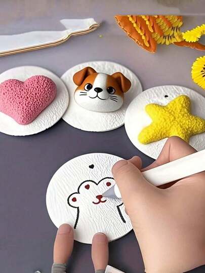 3D Foam Stickers 10/20/30Pcs, Self Adhesive Mounting Squares For DIY Crafts, Scrapbooking, Bulletin Board, Creative Gift For Home School