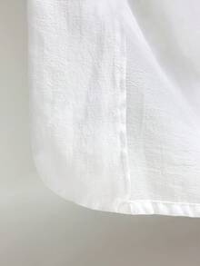 Ontre 2026春夏女士翻领长袖单扣薄款西装外套，梭织面料，适合情人节、婚礼季、办公穿着、度假装扮 - 白色 - 查看 9