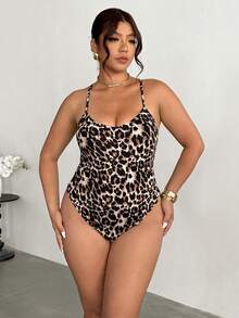 Firerie 女士优雅浪漫波西米亚印花交叉露背吊带背心，适合夏威夷海滩度假和约会 - 彩色 - 查看 2