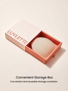LUVLETTE Plus Women Invisible Skin-Friendly Sticky Self-Adhesive Anti-Sagging Shaping Lifting Breast Tape,Bikini Breast Petals-Cinnamon Wedding Bra - Cinnamon - View 13