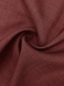 Cévolie Bộ áo liền quần màu trơn, thích hợp mặc đi làm hoặc mặc thường ngày mùa hè. - Rỉ Nâu - Xem 5