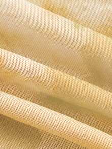 Aveloria Rosie Tie Dye Draped Front Halter Top  - Yellow - View 4