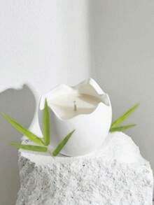 Cirelle Creative Eggshell-Shaped Soy Candle - Natural Flower Scented Aromatherapy Cup, Unique Decoration For Easter - multicolor - View 10