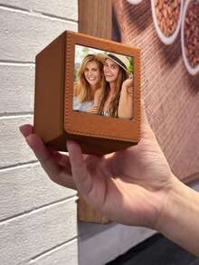 Madebyblanc Large Capacity 3 Inch And SQ Instant Photo Storage Box, Premium Faux Leather Texture All-In-One Display And Organizer Case For Square Photos, Gaming Cards, Trading Cards And Collectibles,Magnetic Flip Cover Design,Perfect For Living Room, Bedroom, Study And Office Display, Ideal Gift For Photography Lovers, Travel Enthusiasts And Memory Keeping,Foldable Design Photo Box, Display And Storage Integrated,Travel Essentials, Home Essentials - Multicolor - View 9