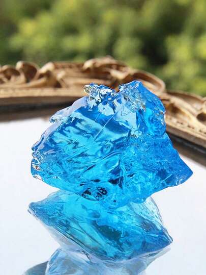 100g 500g Blue Clear Jelly Wax Gel Wax For DIY Candle Making Scented Candles Home Decor Gift Making Craft Projects Wedding Christmas Party Season DIY Supplies Candle Making Kit Handmade Craft Wax Scented Candle Supplies Craft Wax For Candles