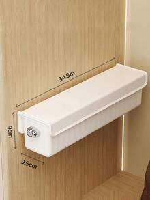 1个内衣胸罩袜子收纳架，壁挂式悬挂储物盒，适用于衣柜、卧室、家居内衣收纳，节省空间 - 彩色 - 查看 3