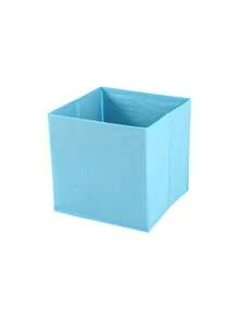 Hộp đựng đồ hình vuông, làm bằng vải không dệt, nhiều màu sắc, có nắp tháo rời, có thể gấp gọn, dùng để cất giữ và sắp xếp quần áo, một vật dụng lưu trữ đa năng tuyệt vời. - Nhiều màu - Xem 12