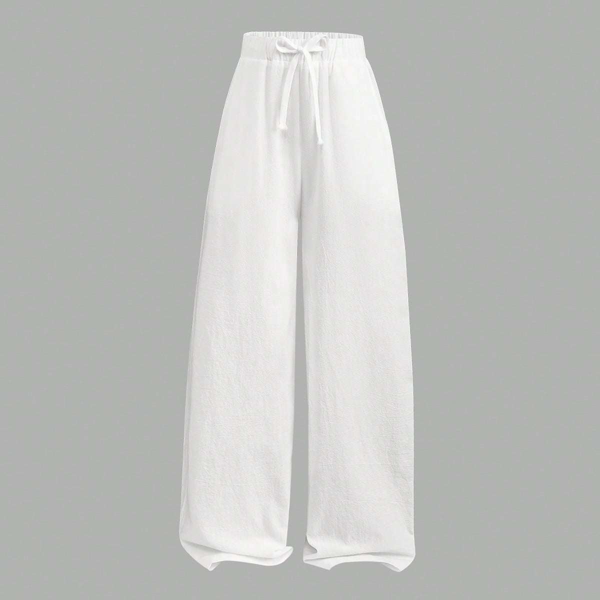 Pantalones sueltos de 100% algodón con bolsillos para adolescentes (niñas) para primavera/verano, vacaciones en la playa, uso diario
